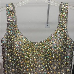 Stunning sequin and jewel dress